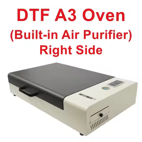 350x500MM Thermal Heat Transfer Printer Oven Built-in Smoking A3 DTF Film Heating Stamping Device fo