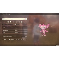 Pokemon Legends: Arceus - 6IV Shiny Alpha Aipom
