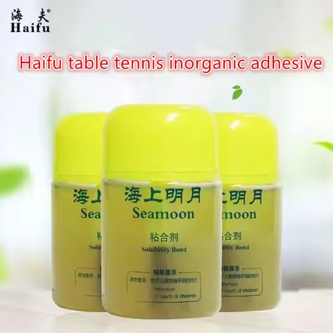 New Table Tennis Racket HAIFU SEA MOON Professional Table Tennis Rubber Solubility Bond Booster / Oi