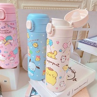 Sanrio 304 Stainless Steel Kuromi Thermos Stainless Steel Vacuum Insulated Cartoon Water Bottle