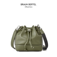 Braun Buffel Gabriela Small Bucket Bag In Sea Kelp | Beg Baldi