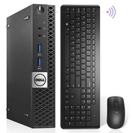 Dell Optiplex 7040 Micro Computer, Intel Core i7-6700T, 16GB RAM, Windows 10 Pro, Mini PC, 2 x 4K Mo