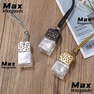 MAXG Perfume Bottle, Glass 8ML Empty Bottle, Lightweight Pendant Style Refillable Fragrant Bottle Pe