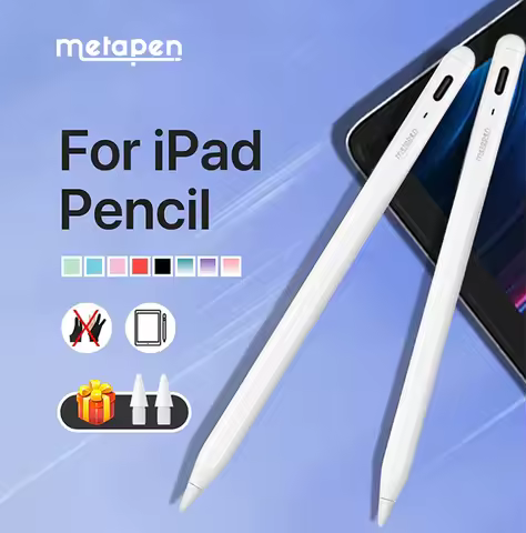 MetaPen A8 Stylus Pen For Apple Pencil 2018-2026 with Faster Charge, Tilt Sensitivity, Pixel Precisi