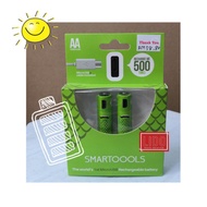 AA 1000mAh SMARToools RECHARGEABLE battery + MICRO USB Cable [OROGINAL]