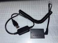 DC Coupler DR-E12 電源轉接器 (EOS M50 Mark II、M200、M100、M50、M10、M2 及 M相機合用) LP-E12假電池