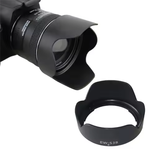 EW53B Lens Hood Cover Protector 49Mm For Canon RF-S 10-18Mm F4.5-6.3 Is STM Camera Lens 10-18