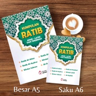 Kitab Kumpulan Ratib Arab Latin dan Terjemah Ukuran Saku dan Besar Ratib al-Attas al-Haddad al-Aydru