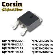 5PCS NJM78M05/M06/M08/M09/M18DL1A 79M05A/06A/M08A/M09A/18A TO252 MOS FET TO-252/Field Effect Transis