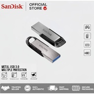Original SanDisk Ultra Flair 64GB/128GB/256GB/512GB/1TB USB 3.0 Flash Drive (Speed Up to 150MB/s) Pe