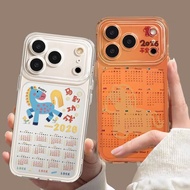2026 Calendar Phone Case For Huawei Honor X9B X9A 90 Lite X7B X8B 20 X9D X7D Nova 3I 7I 5T 7 9 SE P3