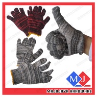 1 PAIR #1200 Knitted Cotton Hand Glove Thick Type Batik Sarung Tangan Kain Gloves Safety Glove Multipurpose