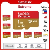 Sandisk Extreme SD Card 512GB Micro SD Card 1TB 256GB 128GB 64GB 32GB 16GB Memory Card A2 V30 U3