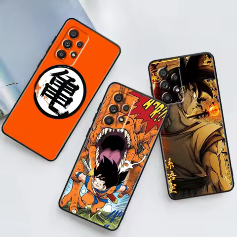 Trend D-Dragon Ball Goku For Samsung A53 A52 A33 A32 A51 A71 A21S A13 A73 A55 A22 A23 A35 A72 A54 A1