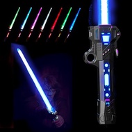 Lightsaber for Kids, RGB 7 Color Rechargeable Light Up Saber with FX Sound & USB C Charging Cable, 3