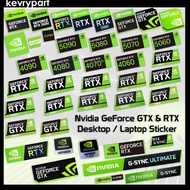 NVIDIA Geforce GTX RTX TITAN 4080 4070 4060 3080 3070 4060 2080 Super Nvidia Logo Desktop laptop Nvi