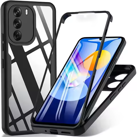 3IN1 360° Full Protection Case For OPPO RENO 12 Pro 12F 12FS A3 A3X A40 A40M A60 A79 A96 A76 A36 4G 