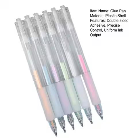 Scrapbook Quick Dry Glue Pens Adhesive Glue Pen Crafting Fabric Pen Liquid Glue Pen Quickie Glue Pen