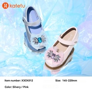 SG 🇸🇬 seller/KATETU Shiny Crystal Leather Shoes Autumn Girls' Rhinestone Princess Shoes Girls' shoes
