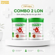 [Gift]Combo of 2 Cans of DIABET Powdered Milk 900g - Supplementing Vitamin D3 & Isomalt for People w