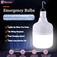 Solar LED Emergency Bulb Light USB Rechargeable Portable Emergency Bulb