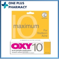 Oxy 10 Acne Pimple Treatment - Benzoyl Peroxide (25g) [EXP 10/2027]