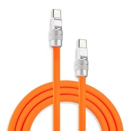 chubbycable Chubby 2.0 Fast Charging Cable Durable Soft Silicone USB C Cable 240W Extra Thick Charge
