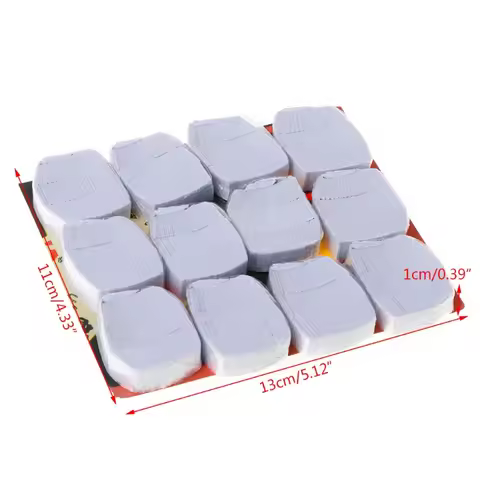 12pcs Snow Paper Magic Toys White Snowflakes Finger Magic Tricks Props