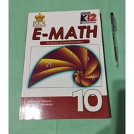 Mathematics book for Grade 10 * E - MATH 10: WORKTEXT IN MATHEMATICS