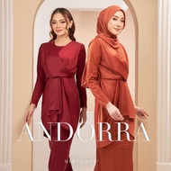 MIRAE || ANDORRA Kurung Modern with Exclusive French Lace