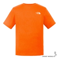 The North Face The Short-Sleeved Top Men's Wear Perspiration Orange [Sports World] NF0A8DG66HI