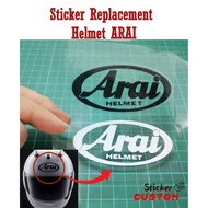 [Arai Sticker] Arai Sticker ganti helmet arai decal