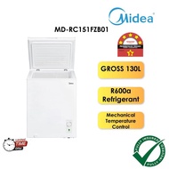 5 STAR Midea Mini Chest Freezer 130L Peti Freezer Murah Deep Freezer Peti Sejuk Beku Frezer Kecil 冷藏