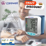 Carewell Wrist Type Electronic Digital Automatic Arm Blood Pressure Monitor