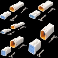 ZLION JST JWPF Male Female Butt Plug, 2 3 4 6 8 pin JST JWPF Type Automotive Waterproof Cable Connec