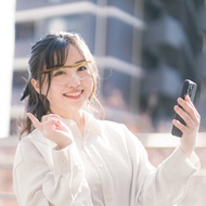 醫師推薦 日本Hazuki眼鏡式放大鏡1.85倍-大鏡片(咖啡) 母親送禮