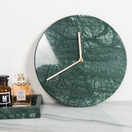 jam dinding besar ruang tamu jam dinding besar Nordic Simple Marble Wall Clock Sales Studio Model Ro
