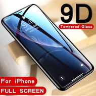 Full Glass for iPhone iP 14 13 12 11 mini Pro Max Full Glue Full Screen Cover HD Clear Tempered Glas