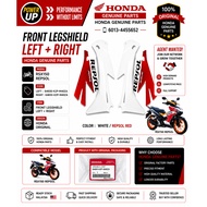 FRONT LEGSHIELD LEFT + RIGHT – Honda Genuine Parts RSX150 Repsol 64650-K2P-M40ZA 64600-K2P-M40ZA