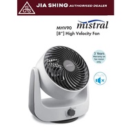 Mistral MHV90 8 Inch Turbine Blade High Velocity Fan