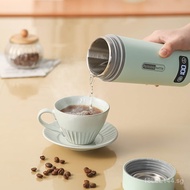 UK Standard Portable Kettle Small Mini Temperature Control Office Travel Electric Heating Cup Consta