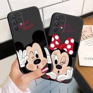 Casing For Samsung Galaxy A32 A42 A52 A72 Soft Silicoen Phone Case Cover Mickey and Minen