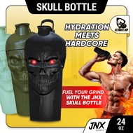 JNX Sports, Shaker Bottle, Skull, BPA Free, Protein Shaker Bottle, Pre Workout, Limited Edition, 24 