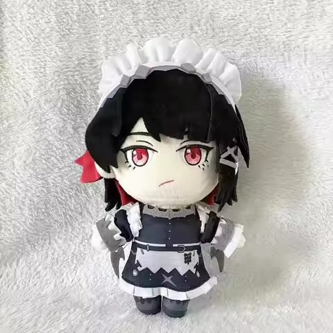 Anime Zenless Zone Zero Ellen Joe Cosplay Plush Dolls 20cm Anime Cartoon Stuffed Plushies Toys Chris