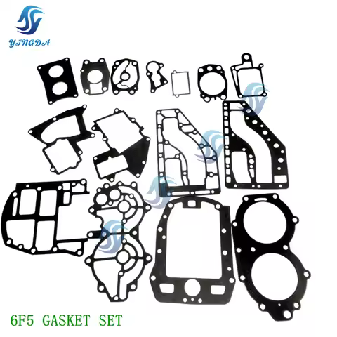 For Yamaha Head Cover Outboard Motor 2-Stroke 40HP 6F5-GASKET SET 6F5-11193-A0,676-12414-A0,679-4431