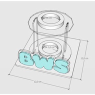 Custom Acrylic Lightstick Rack BWS Acrylic Lightstick Rack BWS BEEON WOO SEOK Lightstick BOX/ Acryli