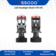ESSGOO Y7D-H4 Headlight Car Led Lamp Motorcycle H4 Socket