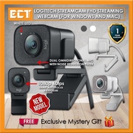 Logitech StreamCam 1080p/60 fps FHD Streaming Webcam (Support Windows and Mac)