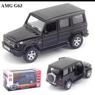 Mercedes G63 metal car model with opening door, scale 1:36