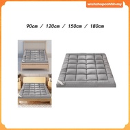 [WishshopeehhhMY] Futon Mattress Floor Mattress Floor Lounger Foldable Soft Tatami Mat Bed Mattress Topper Sleeping Pad for Room